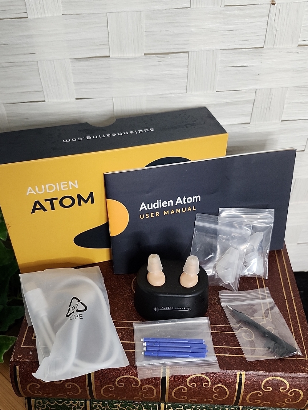 👉AUDIEN ATOM OTC IN-EAR HEARING AID ~WIRELESS & RECHARGABLE HEARING AMPLIFLIER